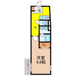 KTIレジデンス姫島Ⅱの物件間取画像